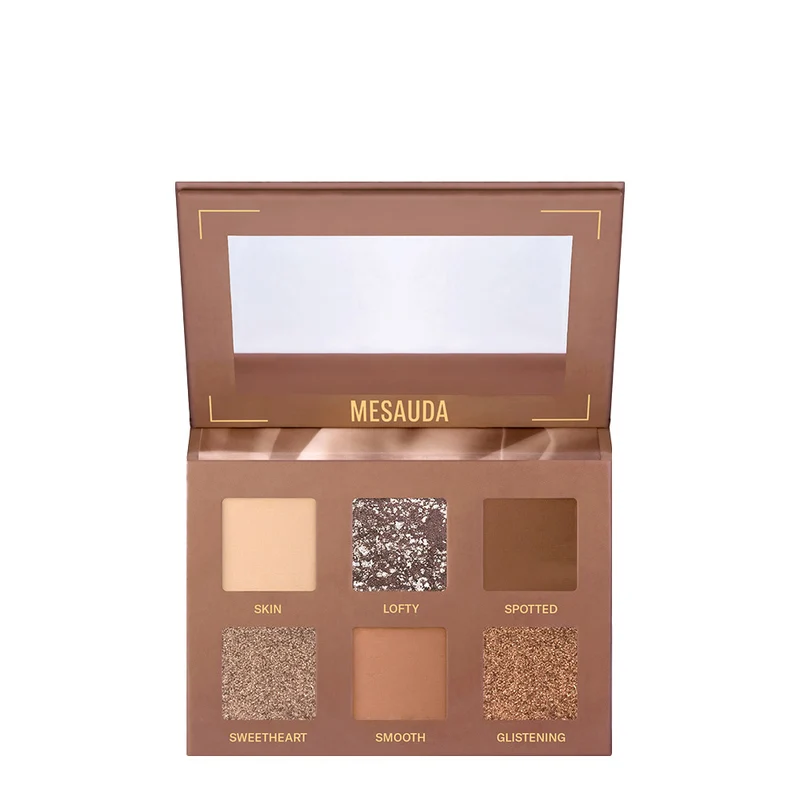 Mesauda Beauty Bare Harmony Palette 206 Timeless Nude 6gr - palette de 6 fards à paupières