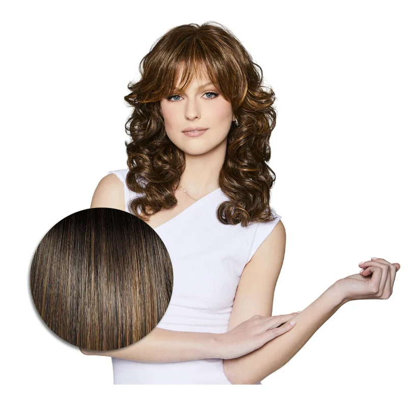 Hairdo Wave Lenght RL8/29SS Marron Noisette Moyen - perruque coupe longue