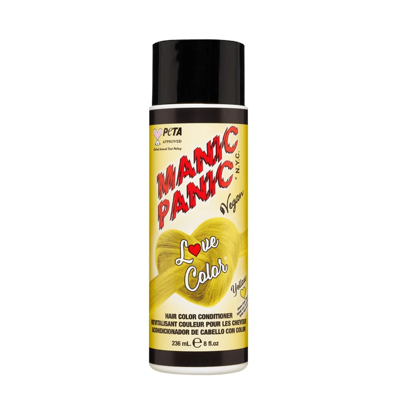Manic Panic Love Color Mask Yellow Heart 236ml - conditionneur colorant