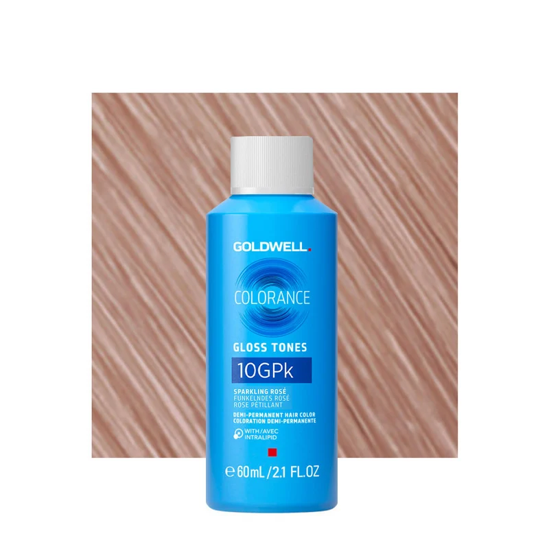 10GPk Goldwell Colorance Gloss Tones 60ml - coloration demi-permanente