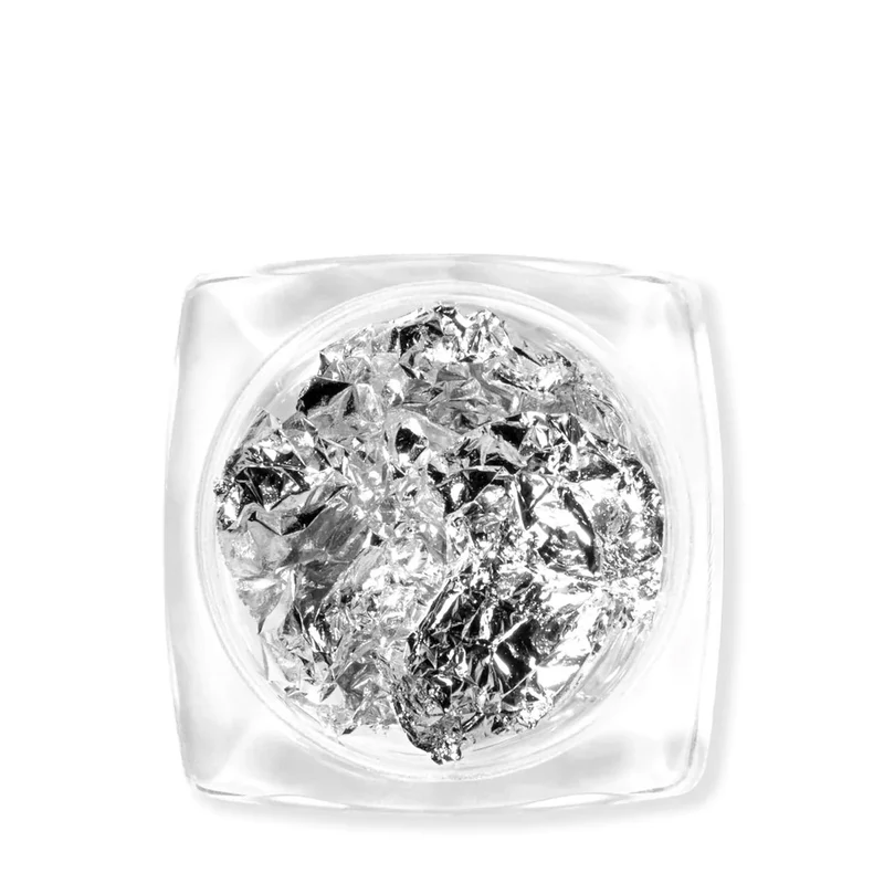My Nail Pro Crumpled Foil Silver 0,3 gr - feuilles métalliques pour le nail art