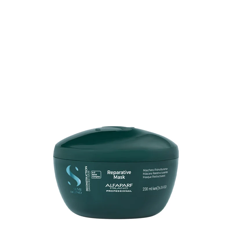 Alfaparf Milano Semi di Lino Reconstruction Reparative Mask 200ml - masque restructurant pour cheveux moyens à épais