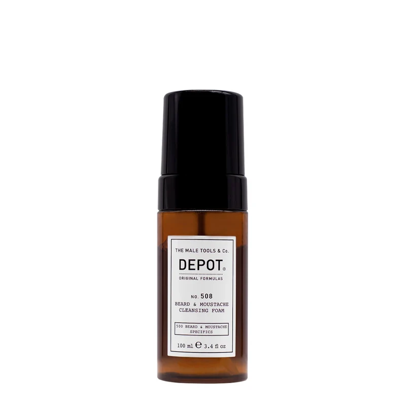 Depot No. 508 Cleansing Foam 100ml - mousse nettoyante pour barbes et moustaches