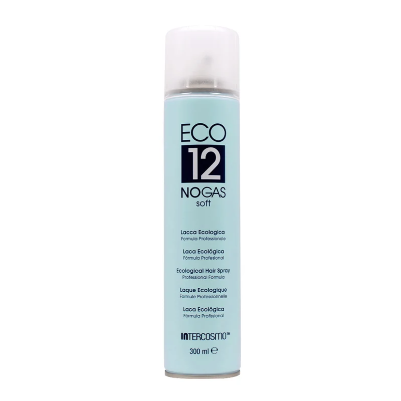 Intercosmo Styling Eco 12 No Gas Soft 300ml - laque écologique tenue légère