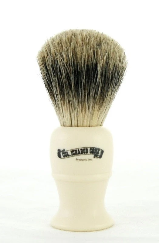 Col. Conk Badger Shaving Brush, H:108, K:21, Cream Handle