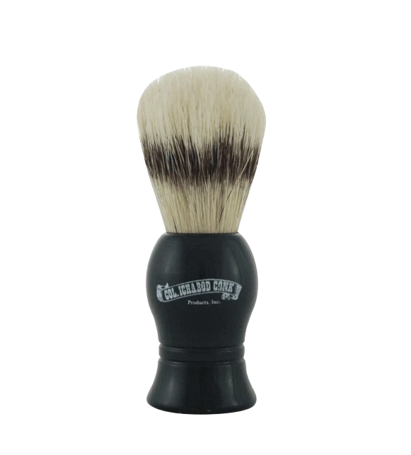 Col. Conk Boar Bristle Shaving Brush, H:102mm K:19mm, Black Handle