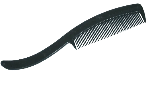 Mini Moustache Comb - Black Handle