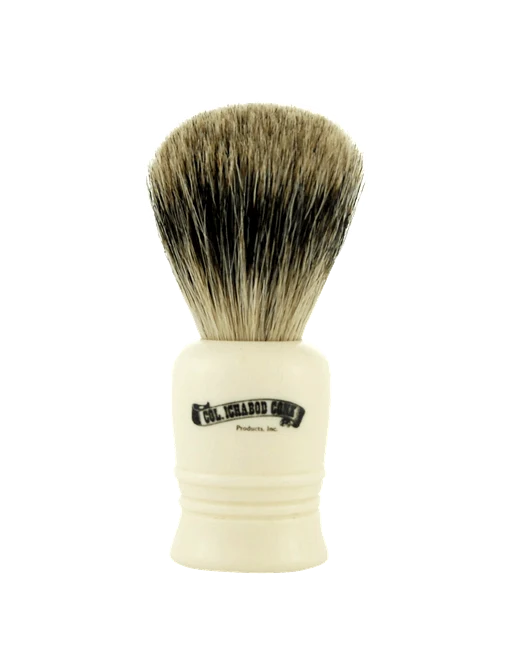 Col. Conk Badger Shaving Brush, H:105, K:21, Cream Handle