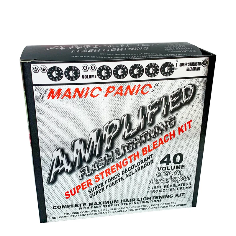Manic Panic Flash Lightning Bleach Kit 40 volumes - kit de décoloration 40 volumes