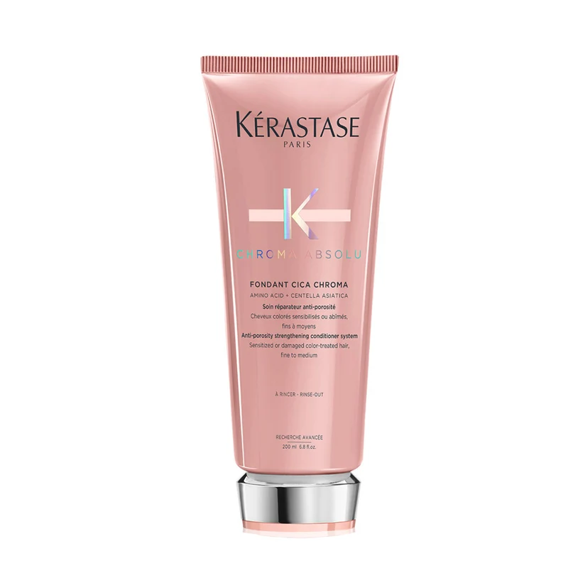 Kerastase Chroma Absolu Fondant Cica Chroma 200ml - conditionneur fortifiant pour cheveux colorés
