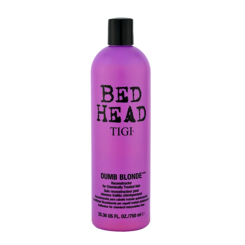 Tigi Bed Head Dumb Blonde Reconstructor Conditioner 750ml - après-shampooing cheveux blondes traités