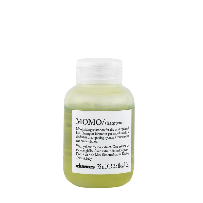 Davines Essential hair care Momo Shampoo 75ml - shampooing hydratant cheveux secs