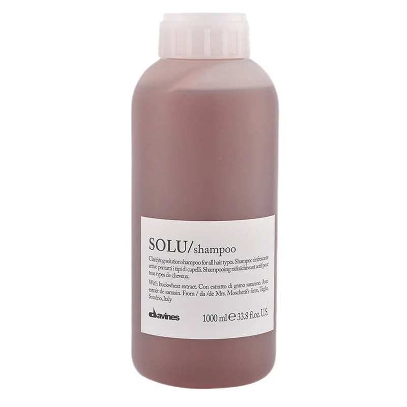 Davines Essential HairCare Solu Shampoo 1000ml - shampooing rafraîchissant pour tous types de cheveux