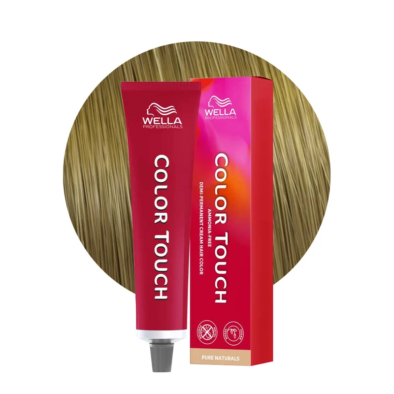 Wella Color Touch Pure Naturals 7/0 Blond Moyen 60ml - coloration semi-permanente sans ammoniaque