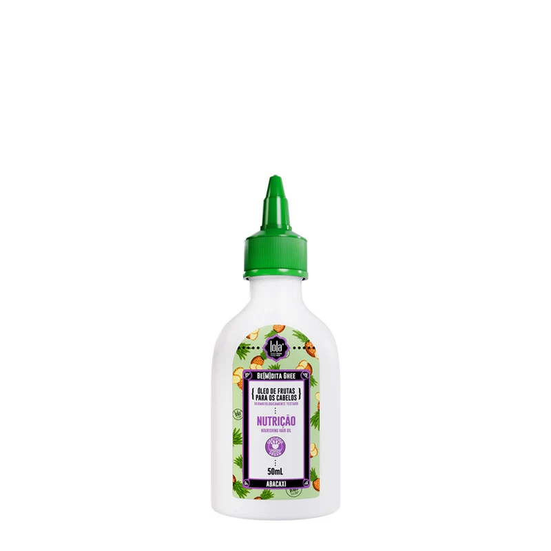 Lola From Rio Bemdita Ghee ÓLeo Nutrição Abacaxi e Manteiga de Bacuri 50ml - huile nourissante anti-frisottis