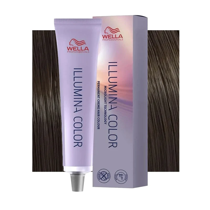 Wella Illumina Color 5/7 Marron Claro Sable 60ml - coloration permanente