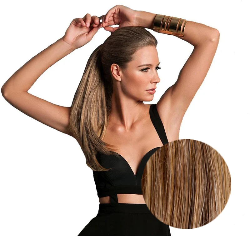 Hairdo Queue Lisse Blond Rougeâtre 46 cm