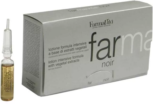 Soin Noir Antichut 8ml x 12 Ampoules - Farmavita