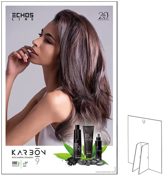 Support carton 63x94 cm gamme Charbon Karbon 9