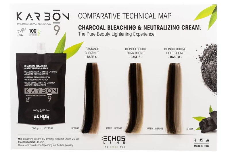 Support technique avec mèche gamme Charbon Karbon9