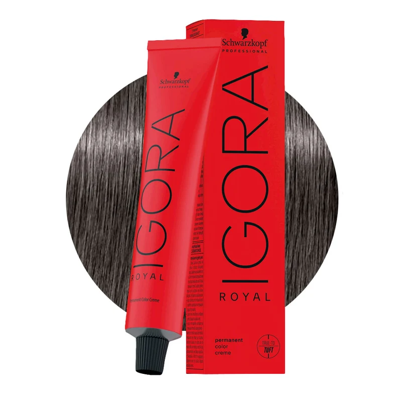 Schwarzkopf Igora Royal 6-12 Blond Foncé Cendré 60ml - coloration permanente