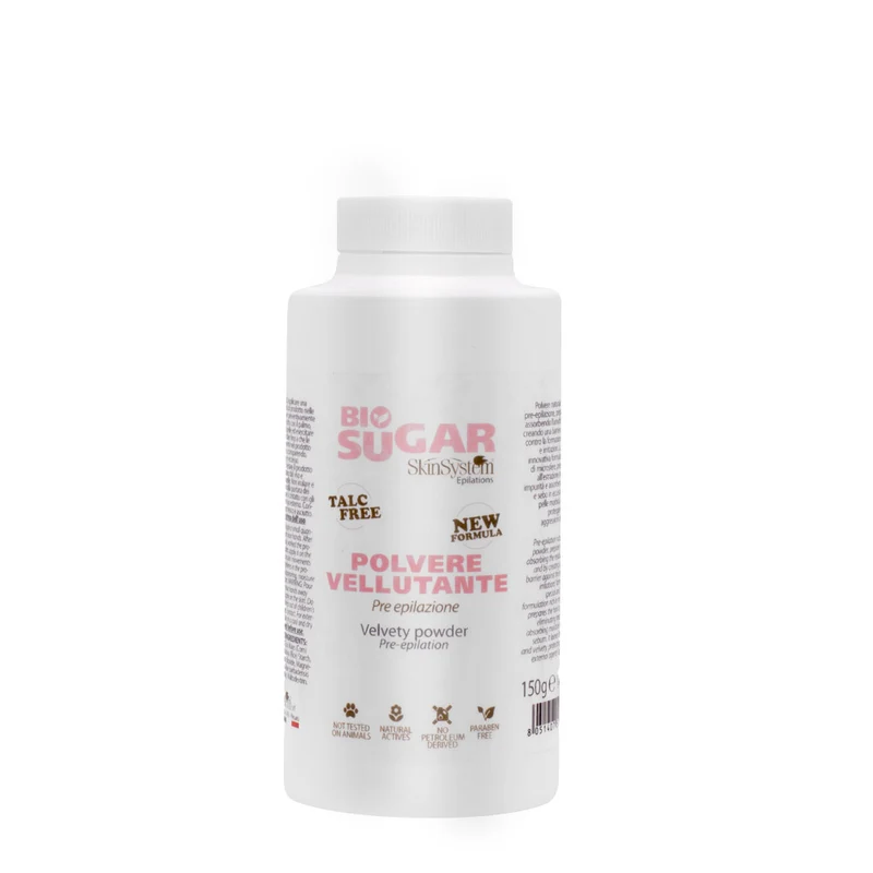 SkinSystem Bio Sugar Velvety Powder Pre-Epilation 150gr - poudre veloutée pré-épilation