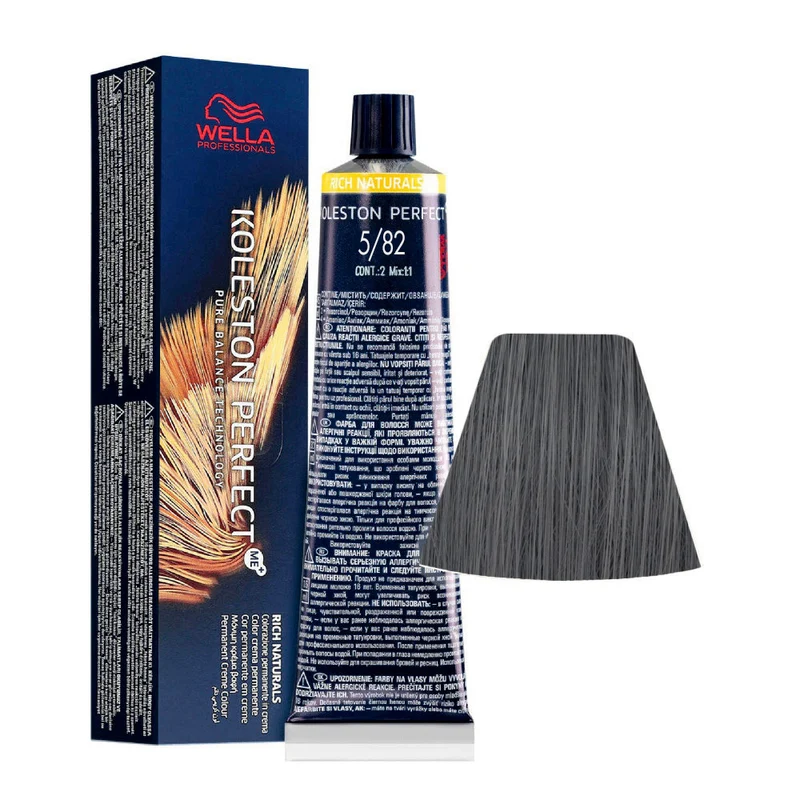 Wella Koleston Perfect Me+ Rich Naturals 5/82 60ml - coloration permanente