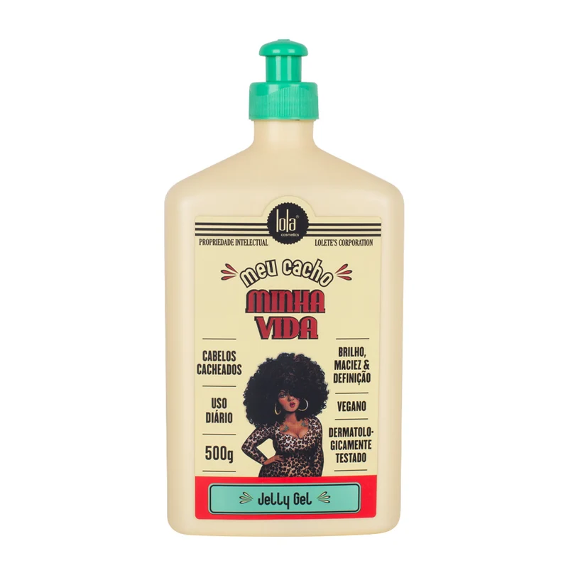 Lola From Rio Meu Cacho Minha Vida Jelly Gel 500ml - gel définition de boucles