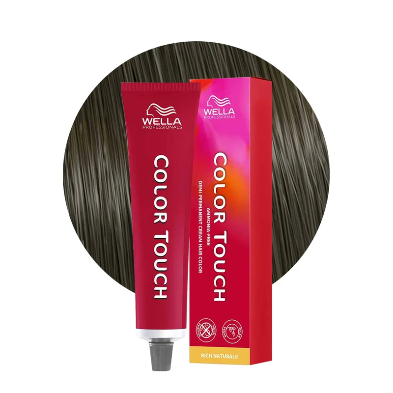 Wella Color Touch Rich Naturals 5/1 Marron Cendré Clair 60ml - coloration semi-permanente sans ammoniaque