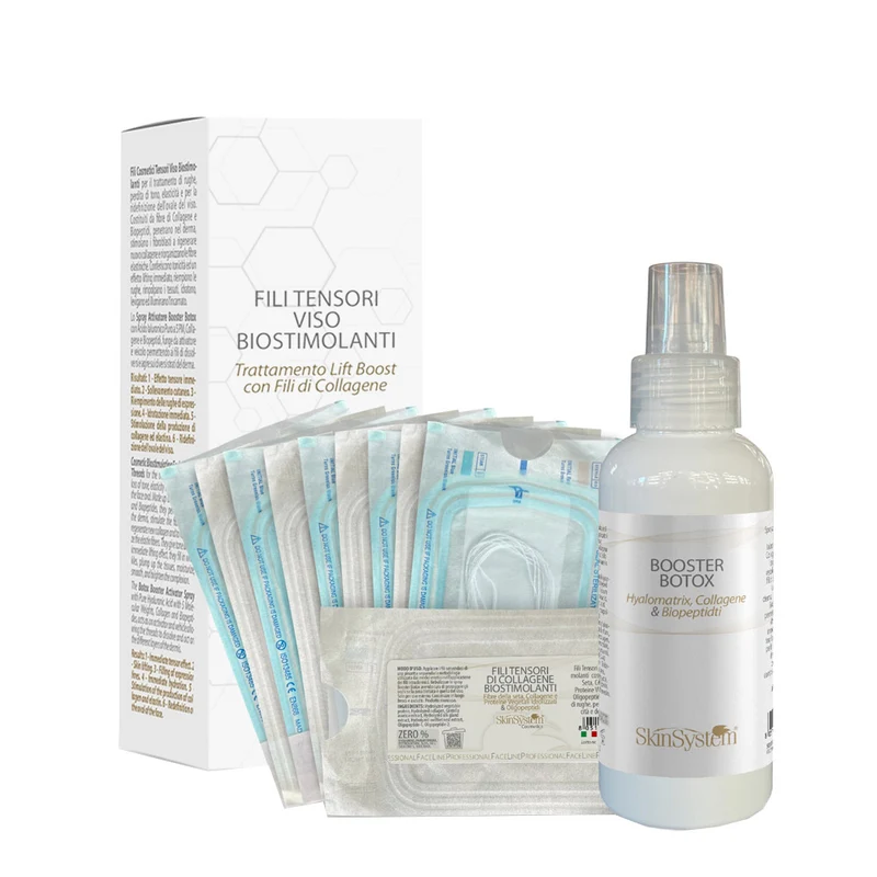 SkinSystem Traitement Lift Boost avec des Fils de Collagène - fils tenseurs visage biostimulants