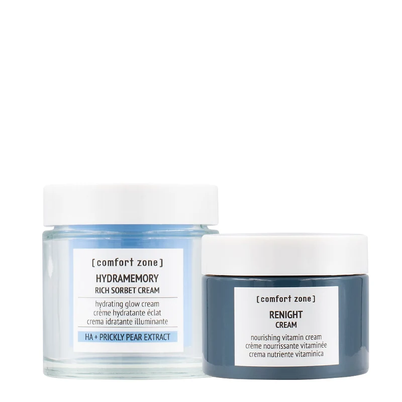 Comfort Zone Hydramemory Rich Sorbet Cream 50ml Renight Cream 60ml