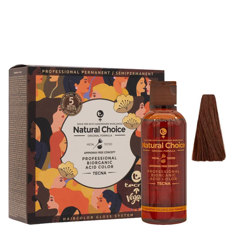 5.4 Châtain clair cuivré Tecna NCC Biorganic acid color 3x130ml