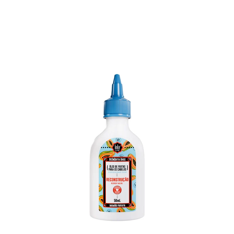 Lola From Rio Be(M)dita Ghee Óleo Reconstrução 50ml - huile légère cheveux abîmés