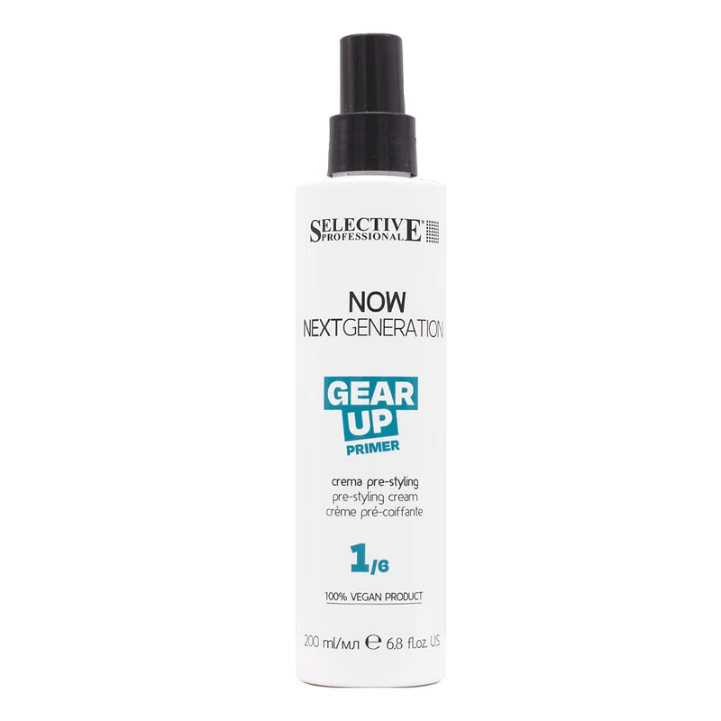 Selective Professional Now Next Generation Gear Up 200ml - crème pré-coiffante