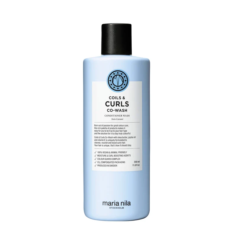 Maria Nila Coils & Curls Co-Wash 350ml - après-shampooing lavant pour cheveux bouclés