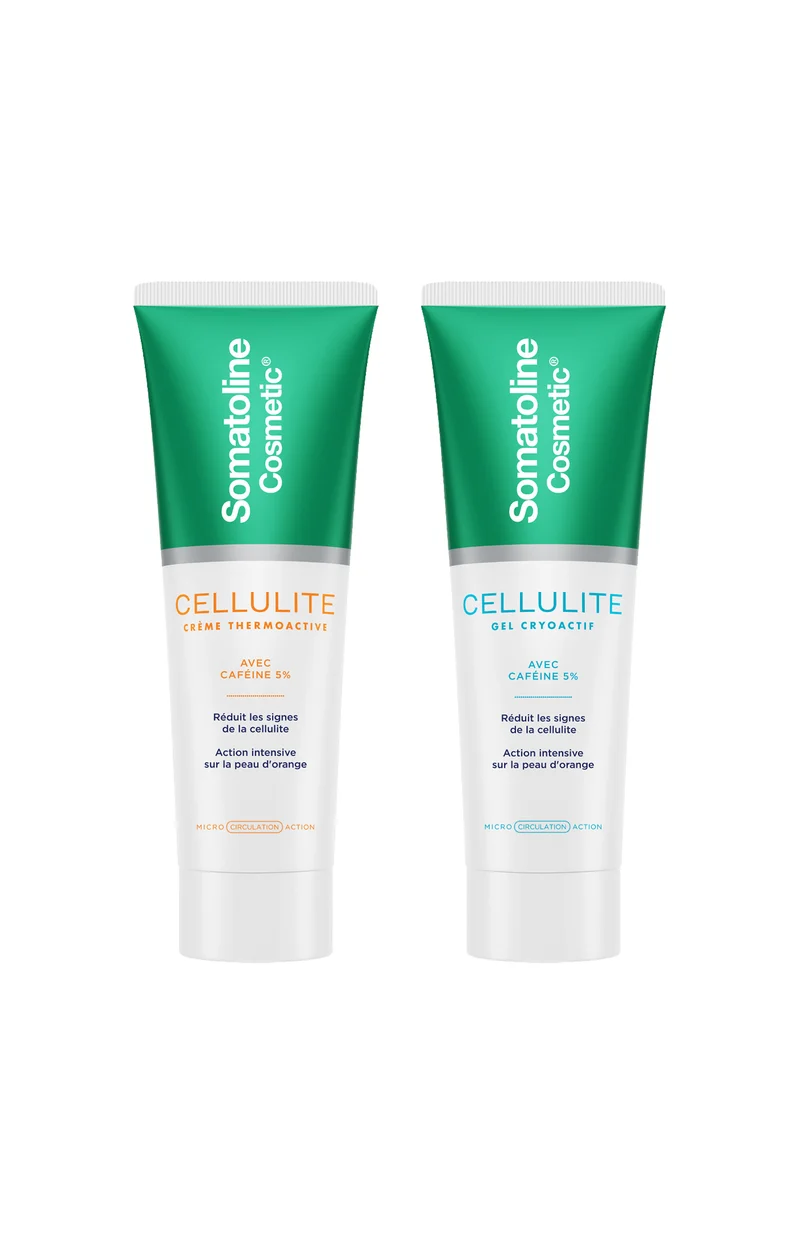 Gels anti cellulite - Cryoactif & thermoactif - Corps - 2 x 250 ml