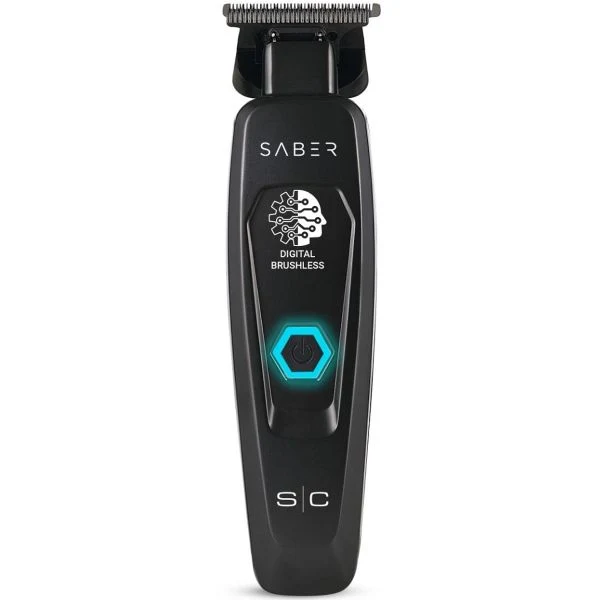 Stylecraft Pro Saber Metal Trimmer with Brushless Motor - Black Tondeuse de Finition (Dual Voltage)