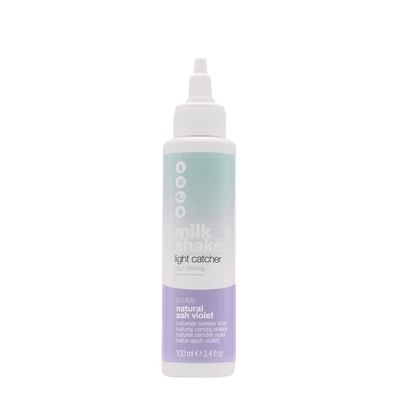 Z.one Concept Milk Shake Light Catcher Fast Toning 017/NAV Natural Ash Violet 100ml - réhausseur de coleur instantané