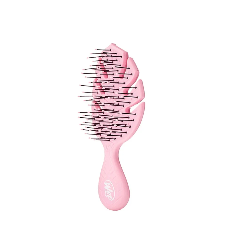 WetBrush Pro Go Green Mini Detangler Pink - mini brosse démêlante