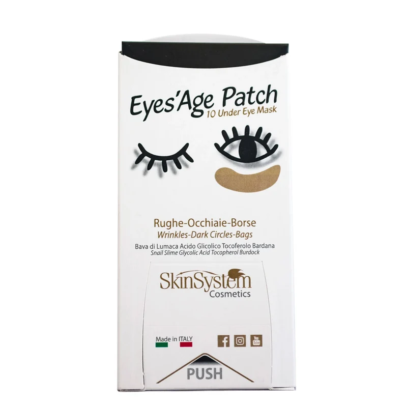 SkinSystem Eyes 'Age Patch Wrinkles Dark Cricles Bags 10 pcs - patchs pour rides cernes et poches