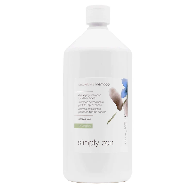 Z.one Concept Simply Zen Detoxifying Shampoo Vegan 1000ml - shampoing détoxifiant