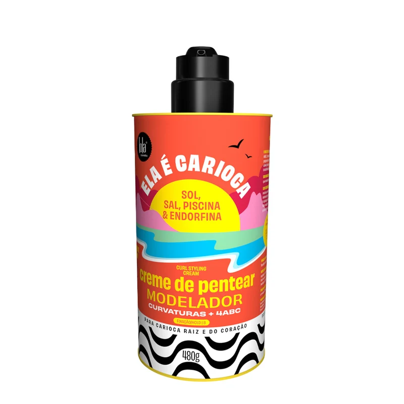 Lola From Rio Ela É Carioca Creme De Pentear Modelador 480gr - crème coiffante cheveux bouclés