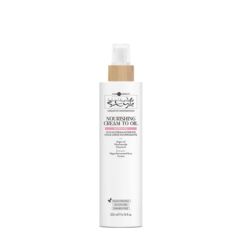 Hair Company Inimitable Style Nourishing Cream To Oil 200ml - huile en crème nourrissante