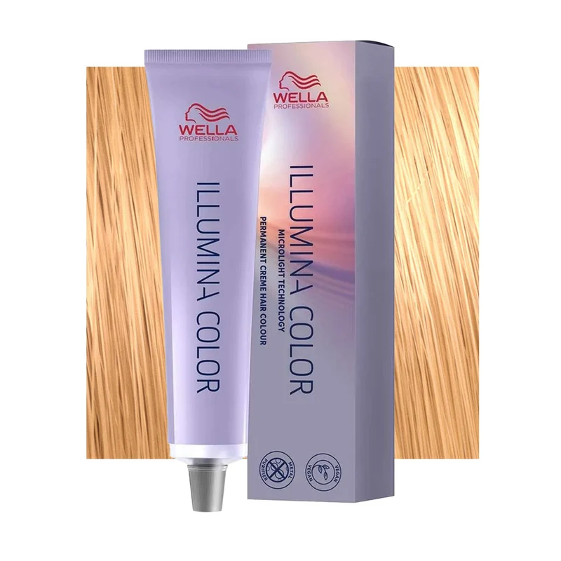 Wella Illumina Color 10/34 Blond Très Clair Doré Rouge 60ml - coloration permanente