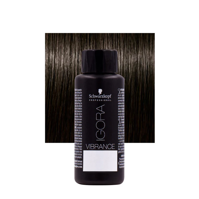 Schwarzkopf Igora Vibrance 4-00 Châtain Moyen Naturel Extra 60 ml - coloration ton sur ton