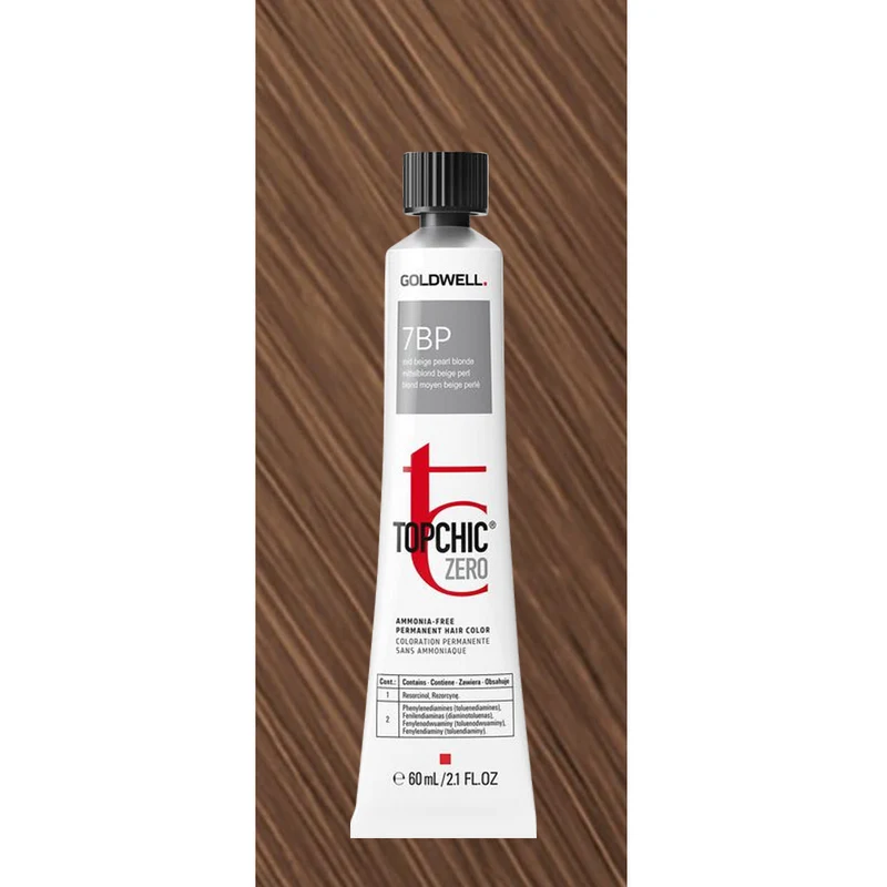 7BP Topchic Zero Cool Browns Mid Beige Pearl Blonde Tb 60ml - coloration permanente sans ammoniaque