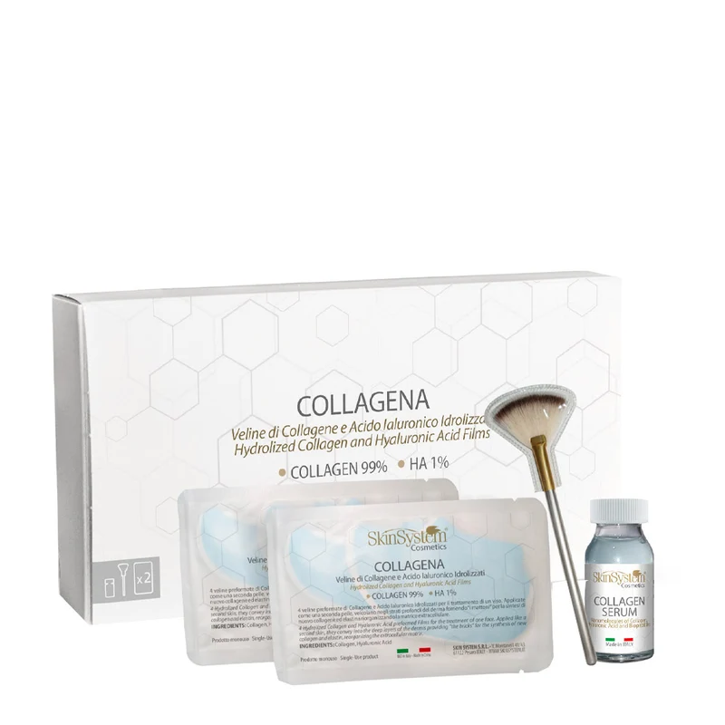 SkinSystem Collagena Hydrolized Collagen Hyaluronic Acid Films - films de collagène et d'acide hyaluronique