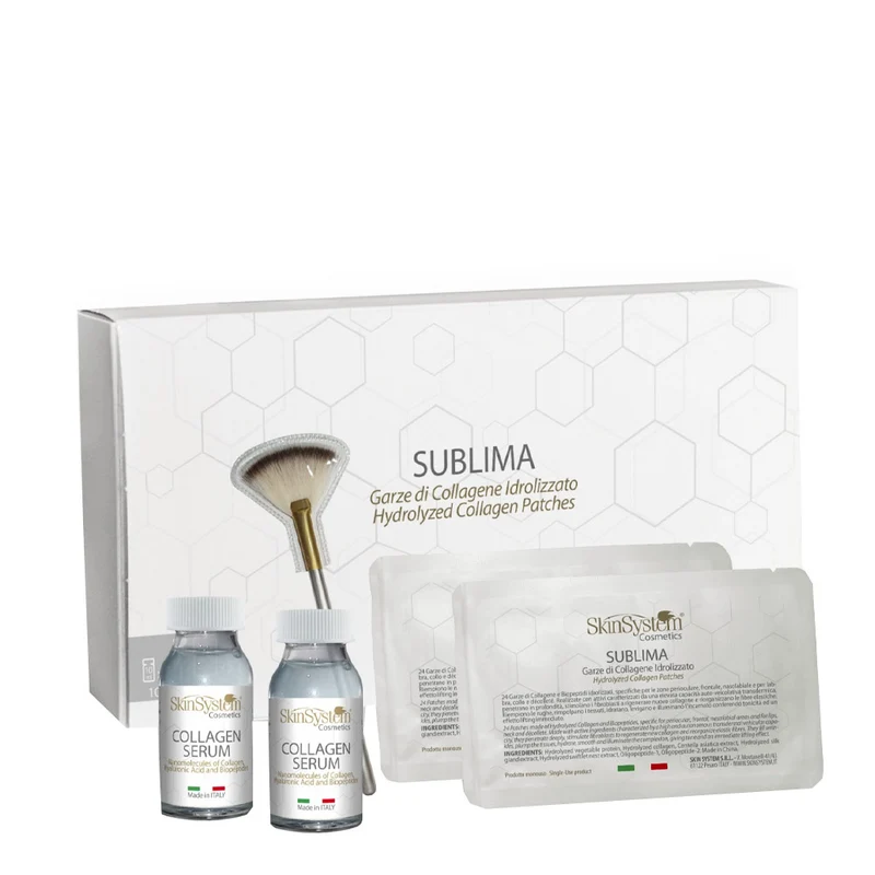 SkinSystem SublimA Hydrolized Collagen Patches - patchs visage collagène hydrolysées