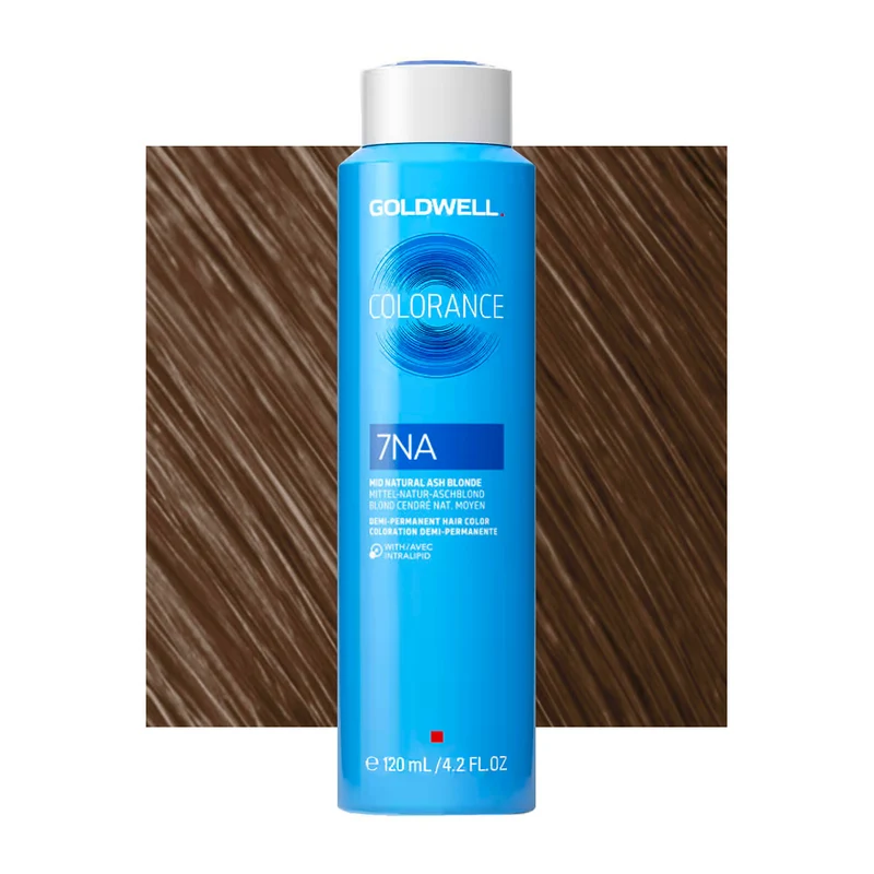 7NA Blond cendré naturel moyen Goldwell Colorance Cool browns can 120ml
