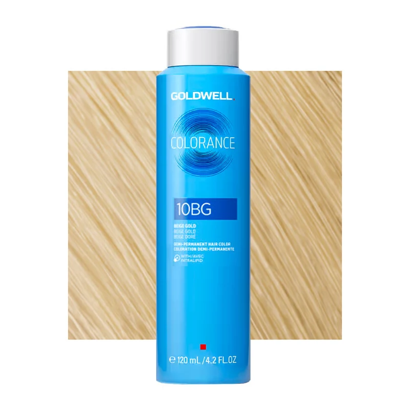 10BG Beige doré Goldwell Colorance Warm blondes can 120ml